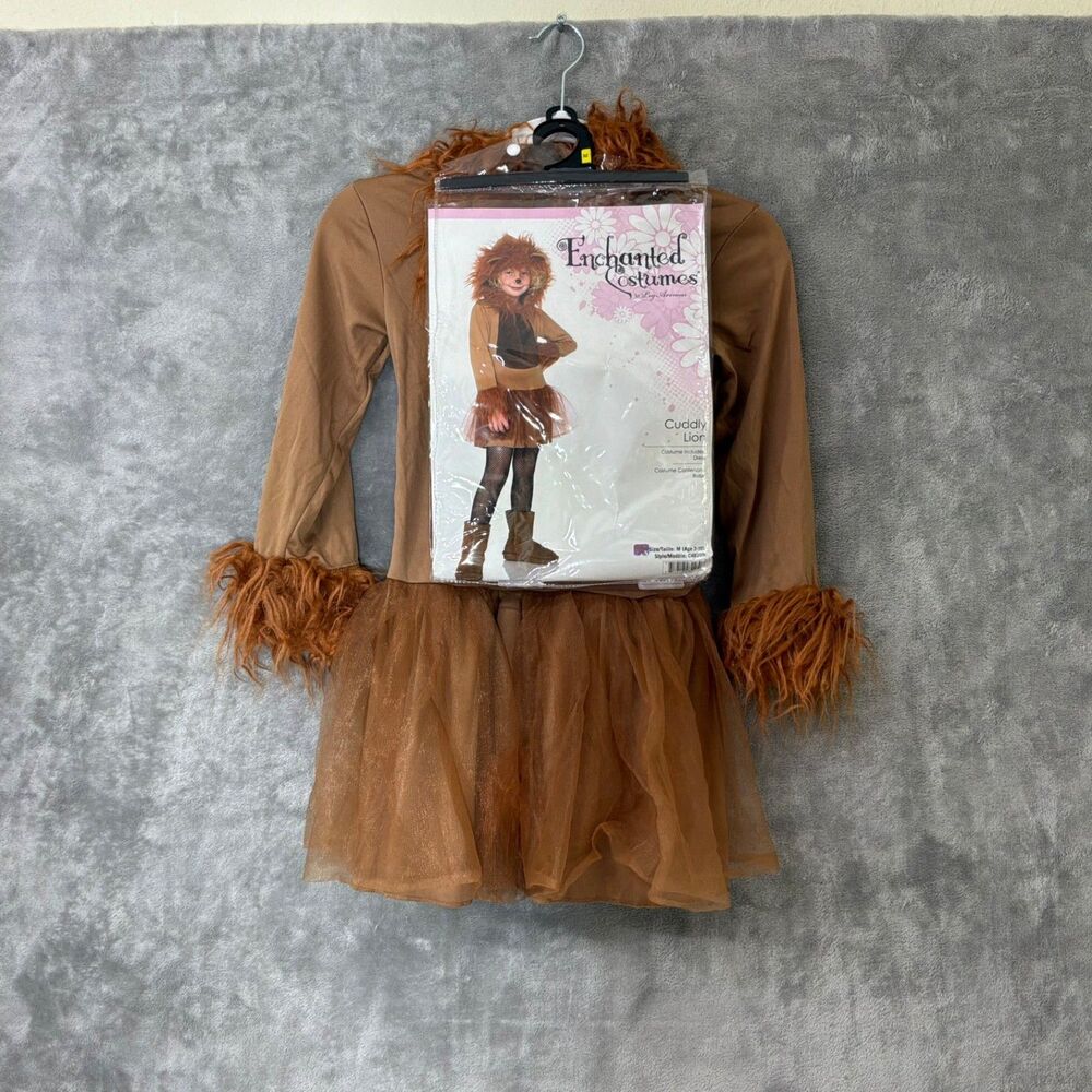 Leg Avenue Children's Cuddly Lion Costume (Size M) dress only